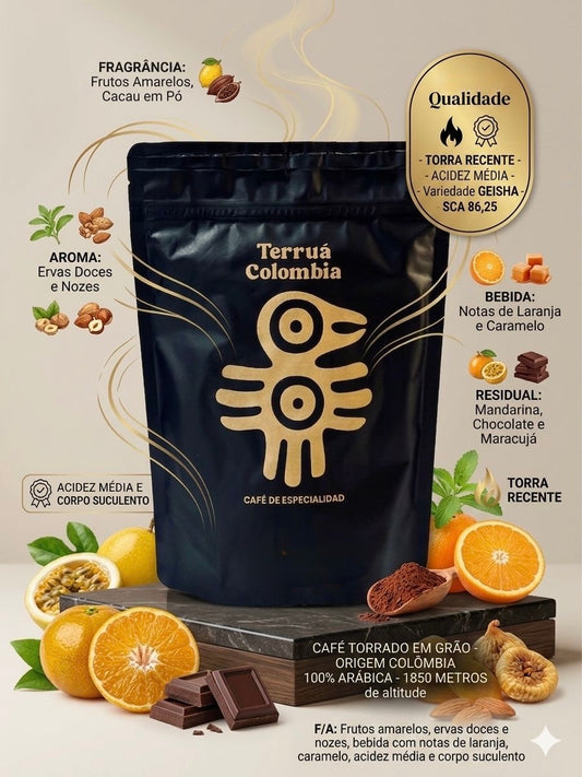 Geisha Natural Café Especial Colombiano 200g