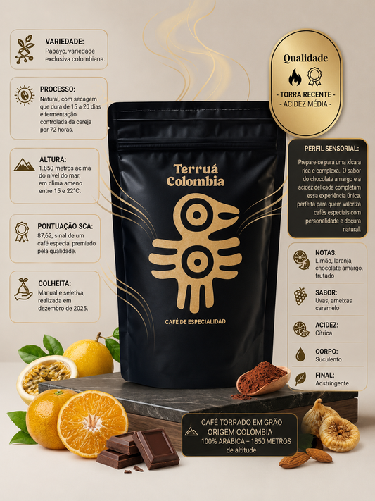 Papayo Natural Café Especial Colombiano 200grs