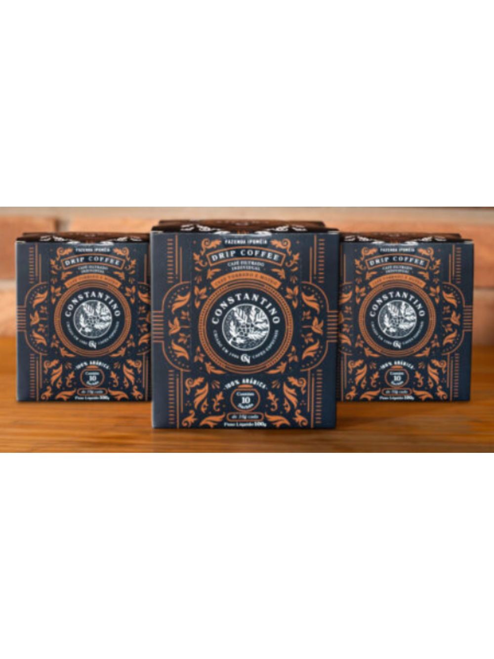Kit 3 Unidades Drip Coffee Café filtrado individual 10 sachês