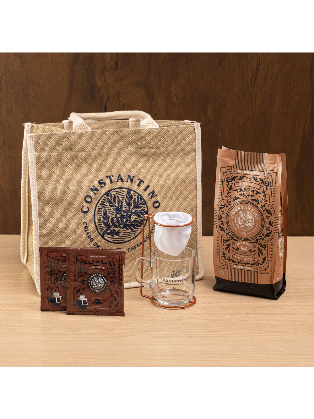 Kit Presente Barista Singelo 500g moído