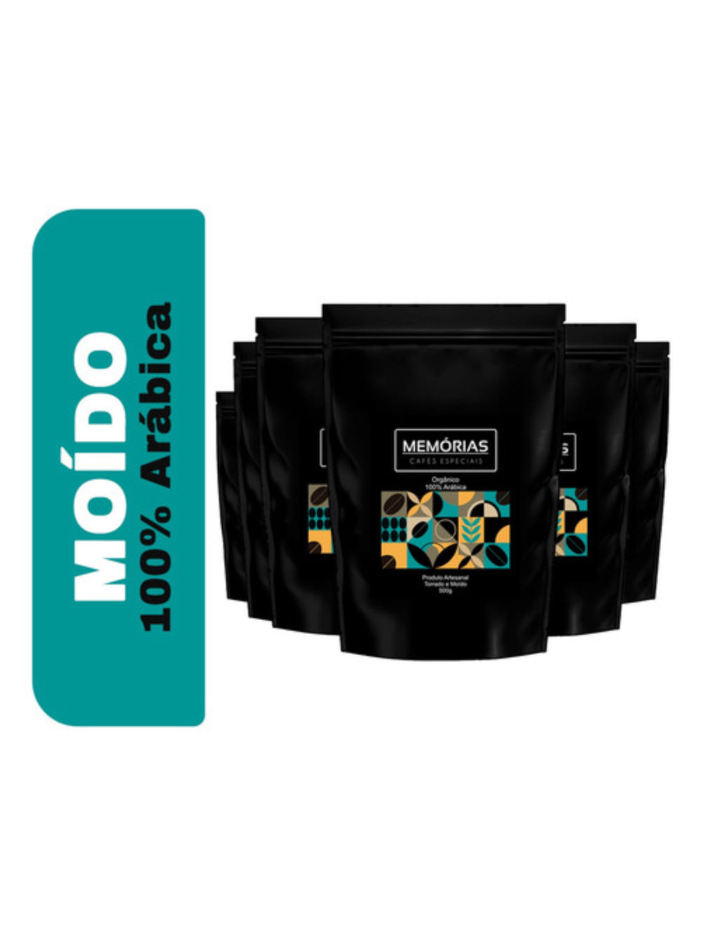 Memórias Cafés Especiais Kit 6 Pacotes Café Orgânico 3 Kg
