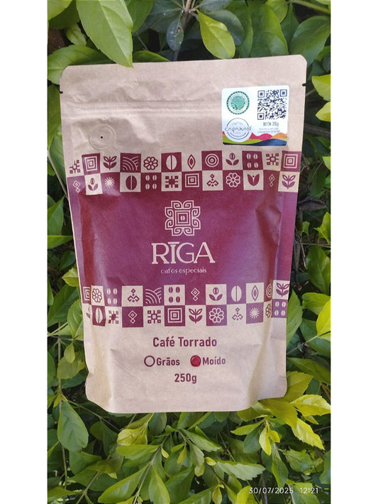 Café Rīga Frutas Amarelas embalagem-250g-po