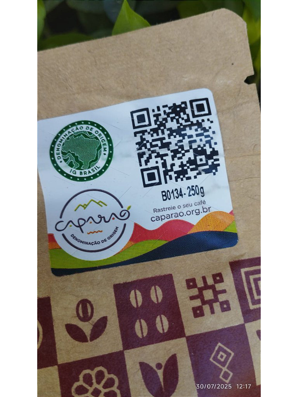Café Rīga Frutas Amarelas embalagem-250g-po