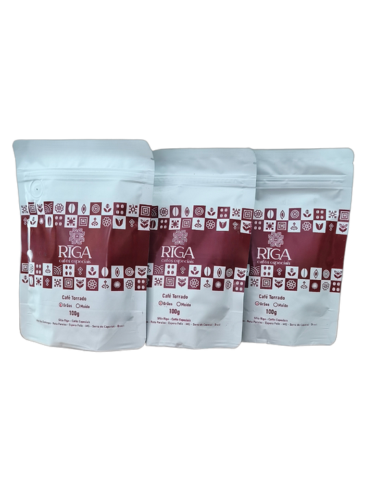 Kit Degustação 3 embalagens de 100 gramas em pó