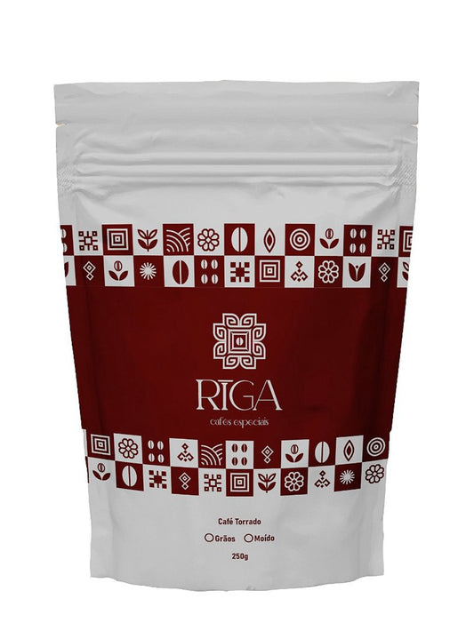 Café Riga Frutas Vermelhas 250g em pó