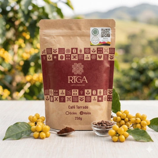 Café Riga Especial Frutas Amarelas em pó 100g  Região do Caparaó