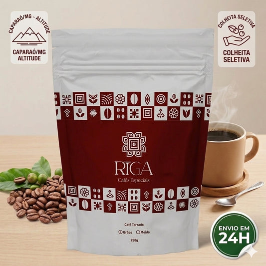 Café Riga Chocolate ao Leite em pó 250g  Região do Caparaó