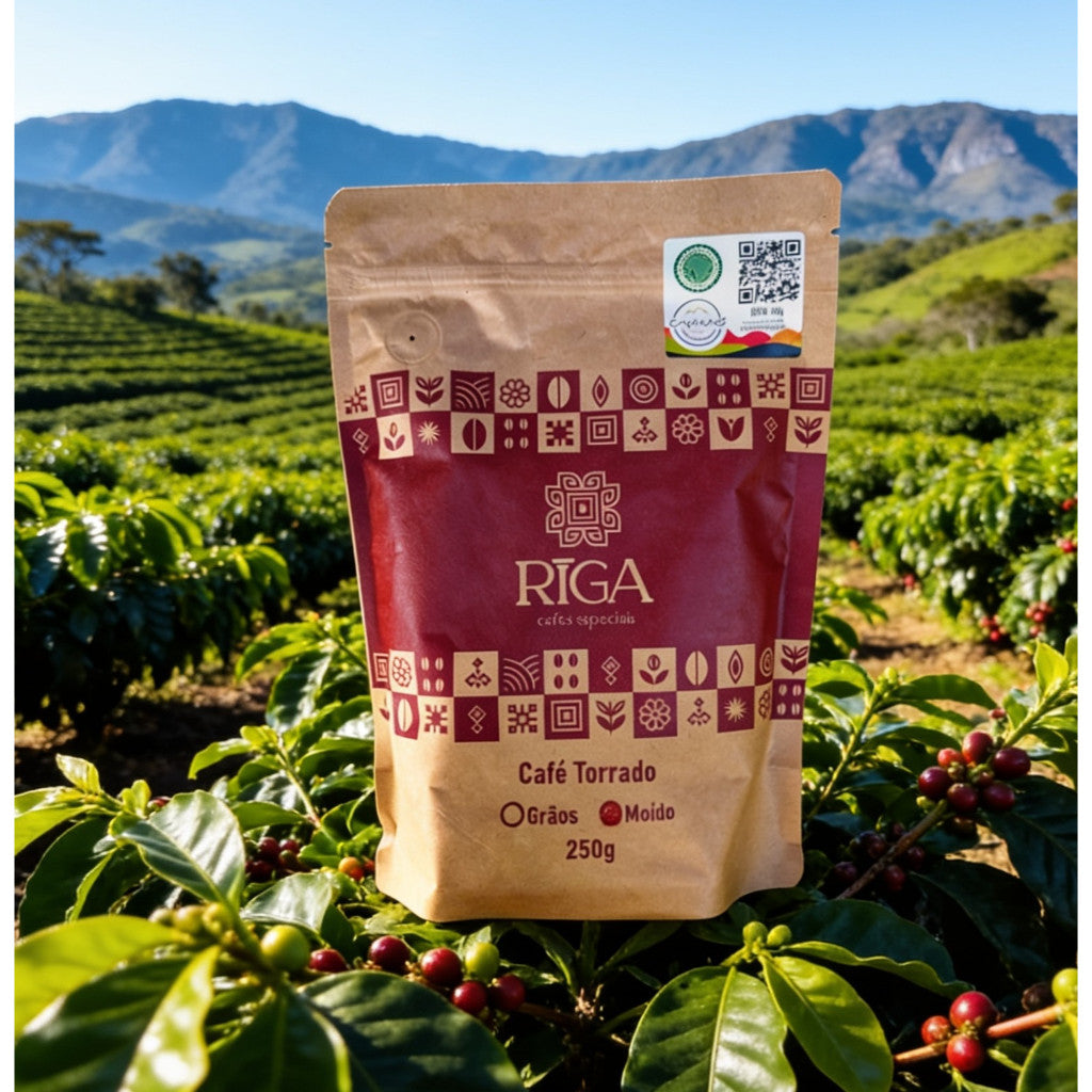 Café Riga Especial Frutas Amarelas em pó 250g  Região do Caparaó