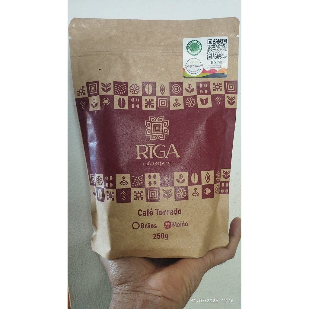 Café Riga Especial Frutas Amarelas em pó 250g  Região do Caparaó