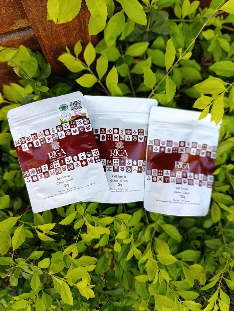 Kit Degustação Café RIGA Especial Caparaó grãos  300gr