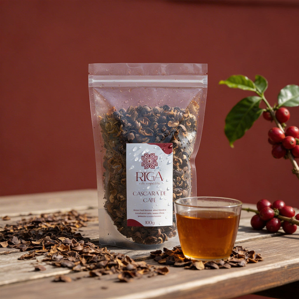 Cáscara de Café Riga ZERO agrotóxicos 100 gramas