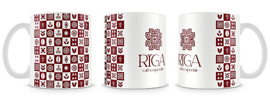 Caneca Rīga 325 ML  Cor Branca