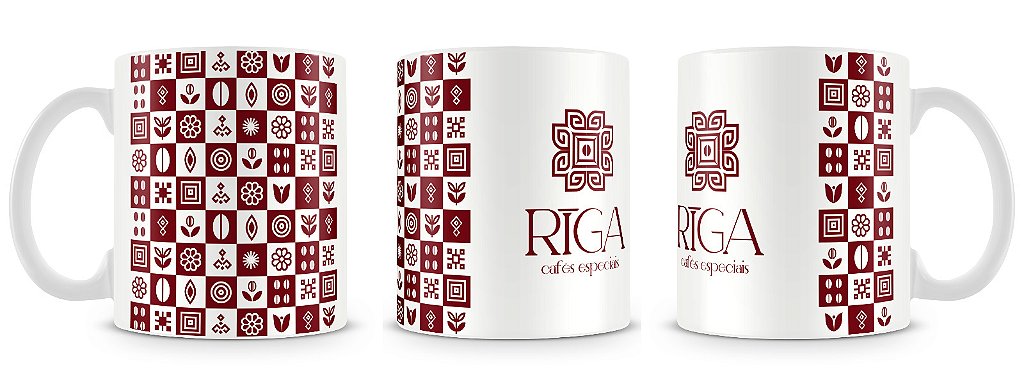 Caneca Rīga 325 ML  Cor Greá