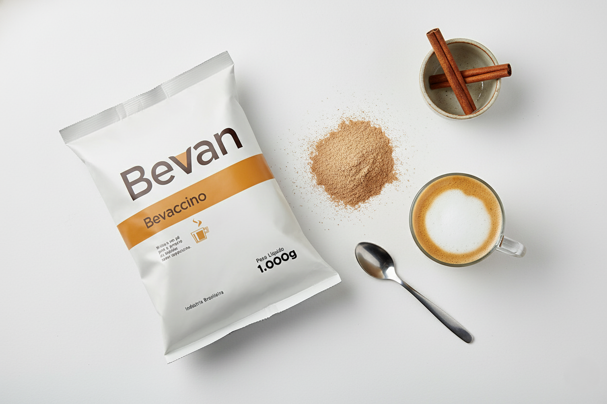 Cappuccino Em Pó Solúvel Bevan 1kg