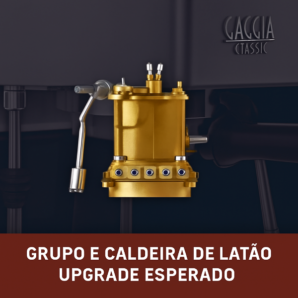 Cafeteira Italiana Manual Espresso Gaggia Classic Pro E24 - 127v