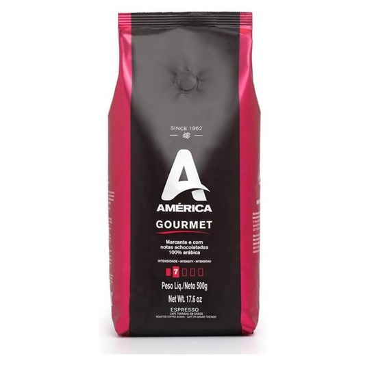 Café Grãos América Gourmet 500g 100% árabica