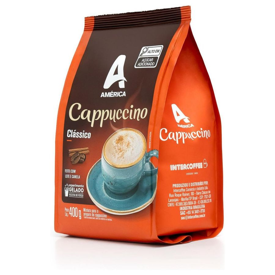 Cappuccino em Pó Solúvel América Clássico1kg