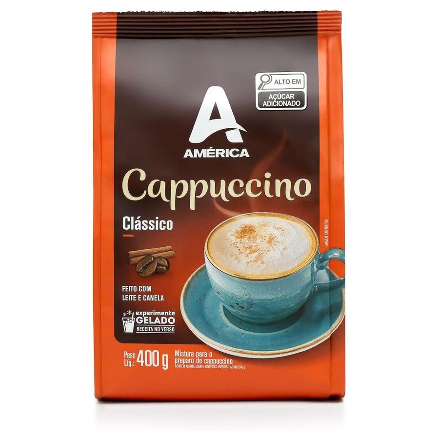 Cappuccino em Pó Solúvel América Clássico1kg