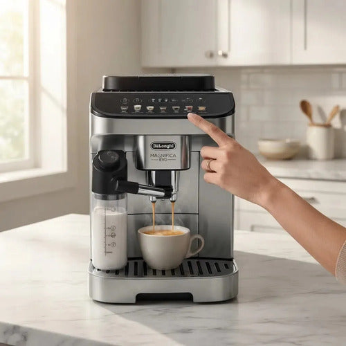 CAFETEIRA AUTOMÁTICA DELONGHI MAGNIFICA EVO ECAM 290.85 KITCHEN STYLE