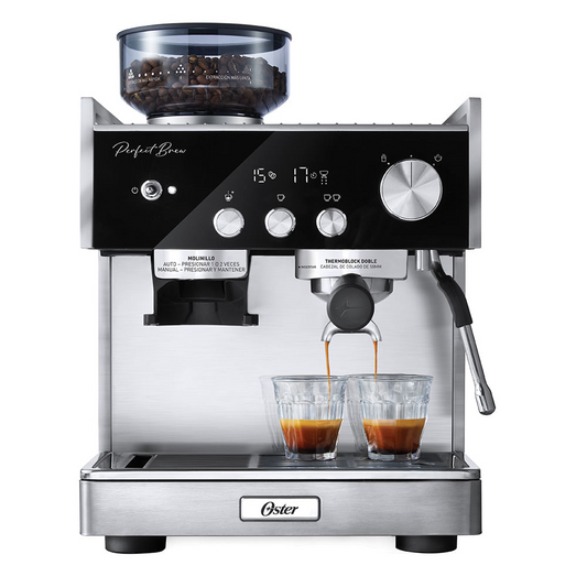 Máquina Cafeteira Espresso Manual Oster Perfect Brew Máxima
