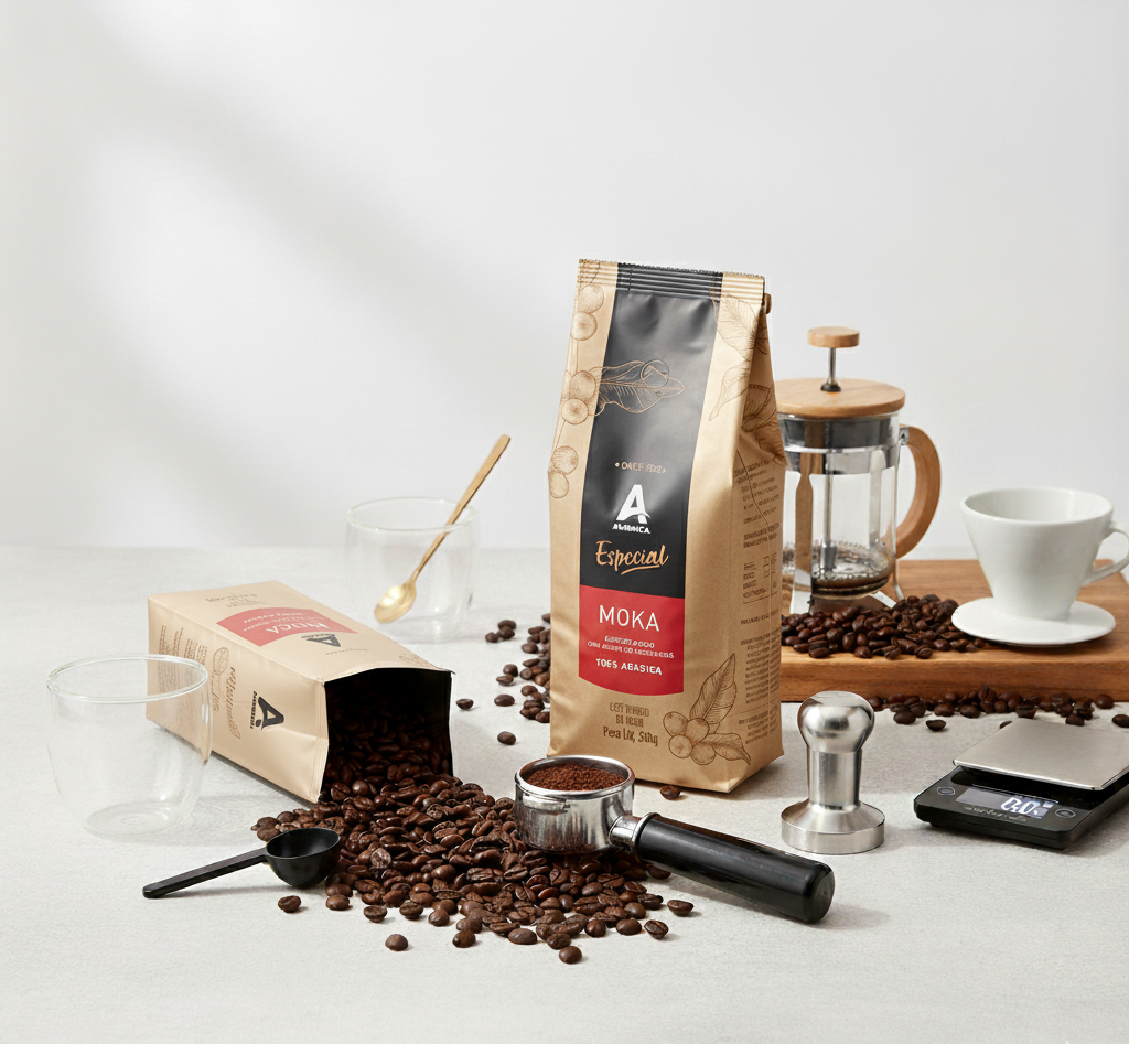 Café em Grãos América Especial Moka 500g