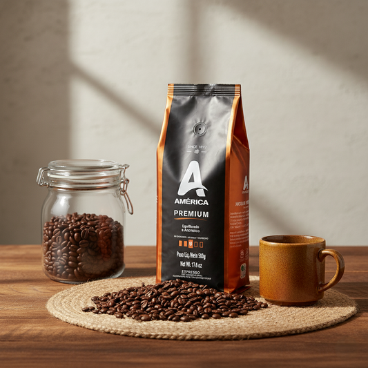 Café em Grãos América Premium 500g - América