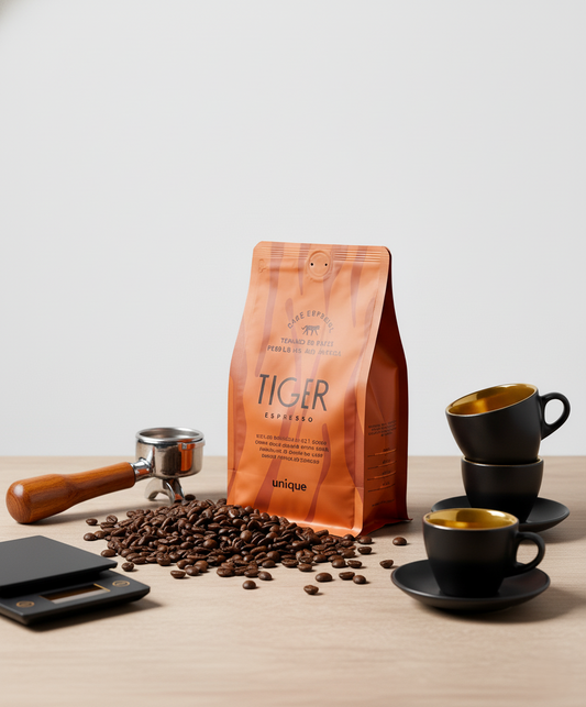 Café em Grãos Torrado Tiger Unique Especial 1kg